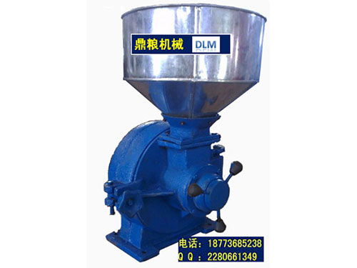 30型磨片式粉碎機(jī)、磨粉機(jī)磨粉機(jī)，磨片式，產(chǎn)量達(dá)1000公斤時(shí),粗細(xì)可調(diào)